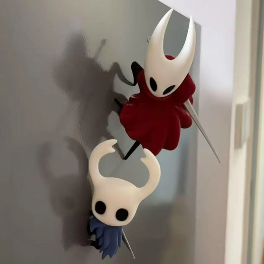 Hollow Knight Magnetic Fridge Magnets - Refrigerator Decorating Magnet Cute Desk Decor Collectible Souvenirs, Magnetic Item, Perfect Gift for Friends & Gamers, Black Friday Deal: Ideal Halloween/Christmas/New Year Present