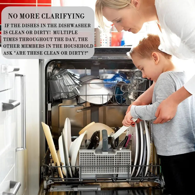 1 Pc Clean Dirty Magnet For Dishwasher,Dirty Clean Dishwasher Magnet,Clean Dirty Sign,Kitchen Organization,Home Essentials,Strong Magnet,Reversible/Double Sided,Dishwasher Magnet,Funny Kitchen Gadgets, Black ,Cute Kitchen Gadgets, Home Decor, Magnetic