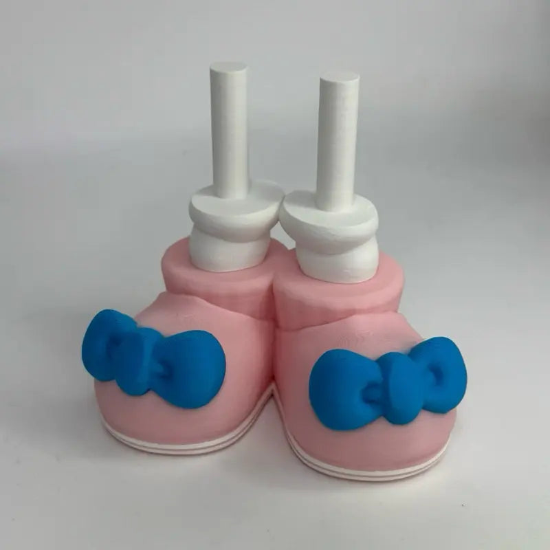 8-Inch 3D Printed Goose Figurine with Interchangeable Outfits, Shoes & Boots