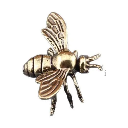 6-Piece Handmade Artificial Insect Figurine Set - Bee & Dragonfly Animal Resin Models, Cute Bug Ensemble, Collectible Home Decor, Decorative Home Ornament, Bug-Art for Desks