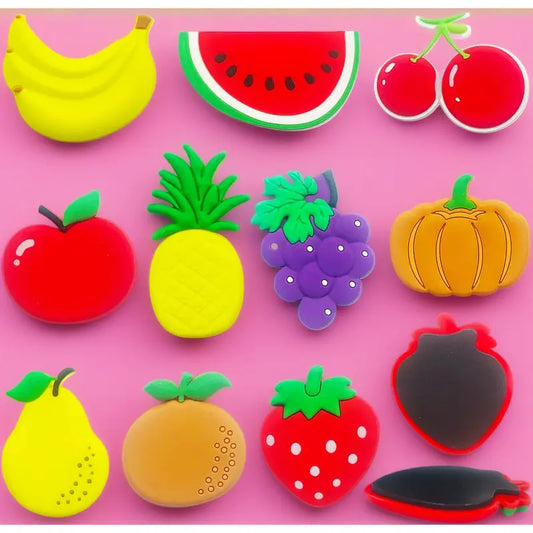 3D Fruit Magnetic Refrigerator Magnets - Large Durable Magnetic Early Education Learning Toys for 1-3 Years Old Toddlers, Sports & Outdoor Accessories Protective Gear Gifting Option, With Magnets