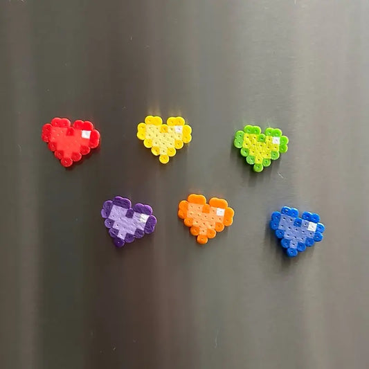 Mini heart magnets Decor
