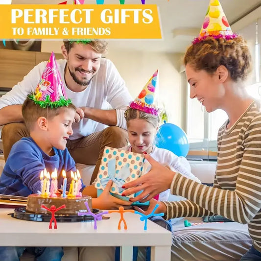 10/20/30-Pack Magnetic Fidget Figures, Magnetic Sensory Building Tool for Autism/ADHD Stress Relief, Refrigerator Magnet, Easter Basket Filler, Birthday Gift for Toddlers/Teens, Essential for Road Trips, Magnetic Sensory Toy