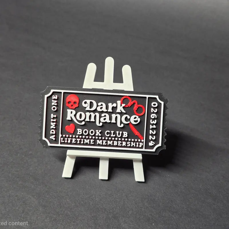 Dark Romance Book Trope Ticket Magnet