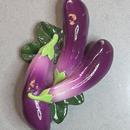 Farm Fresh Jumbo Set – 12 Vintage Resin Fruits & Veggies Magnets for Kitchen Decor & Housewarming Gifts
