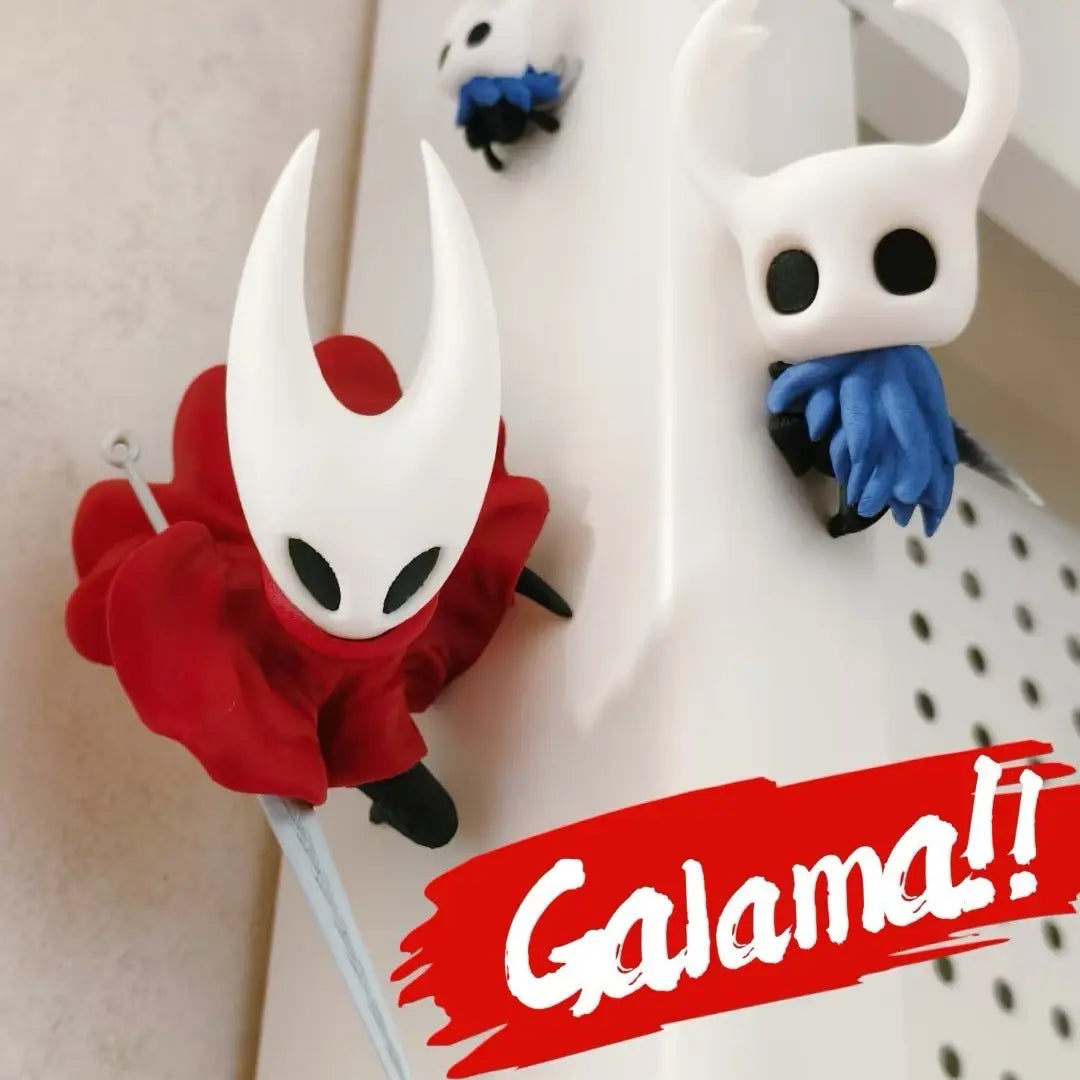 Hollow Knight Magnetic Fridge Magnets  - Refrigerator Decorating Magnet Cute Desk Decor Collectible Souvenirs, Magnetic Item, Perfect Gift for Friends & Gamers, Black Friday Deal: Ideal Halloween/Christmas/New Year Present