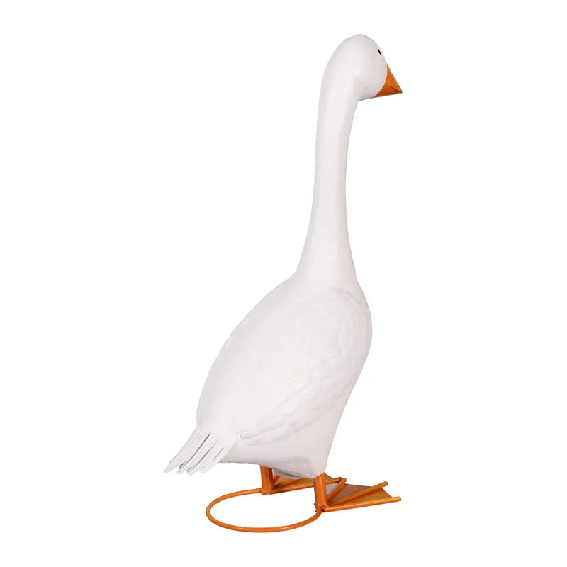 Giddy The Goose, Metal Porch Statue, 21"H