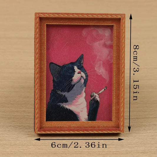 1 Pc Cute Cat Refrigerator Magnet, Adorable Fridge Magnet in 3 Styles, Cute Magnets, Cute Magnets For Fridge, Home and Office Decor, Holiday Gift, Kitchen Supply and Birthday Present, Decoration