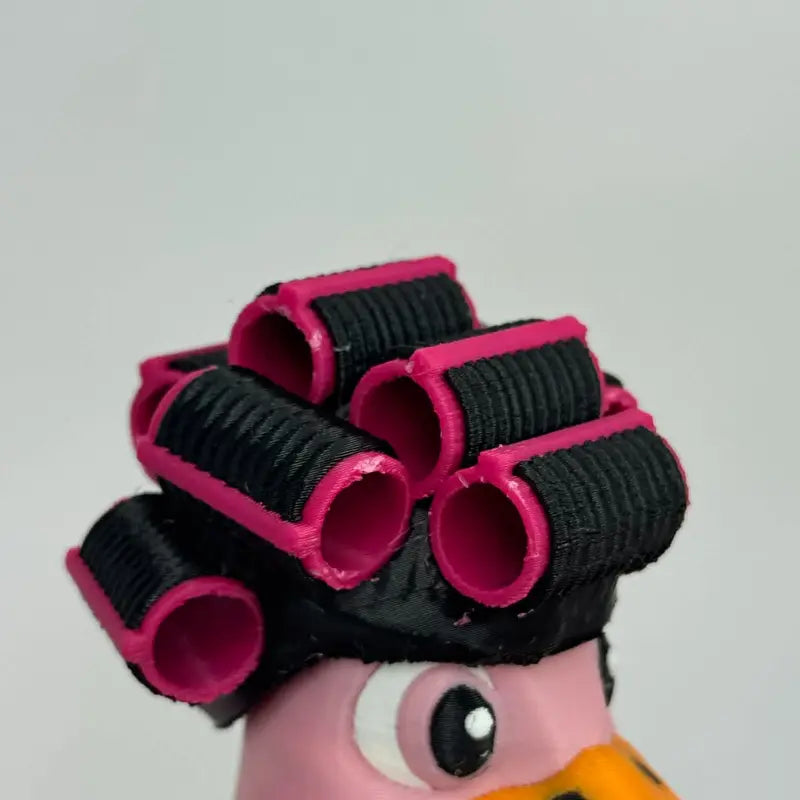 8-Inch 3D Printed Goose Figurine with Interchangeable Outfits, Shoes & Boots