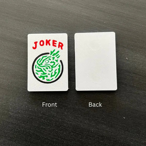 Mahjong/Mah Jongg Fridge Magnet, Whiteboard Magnet, Mahjong Gift- Game Night Decor Mahjong Jokers (4 Piece Set)