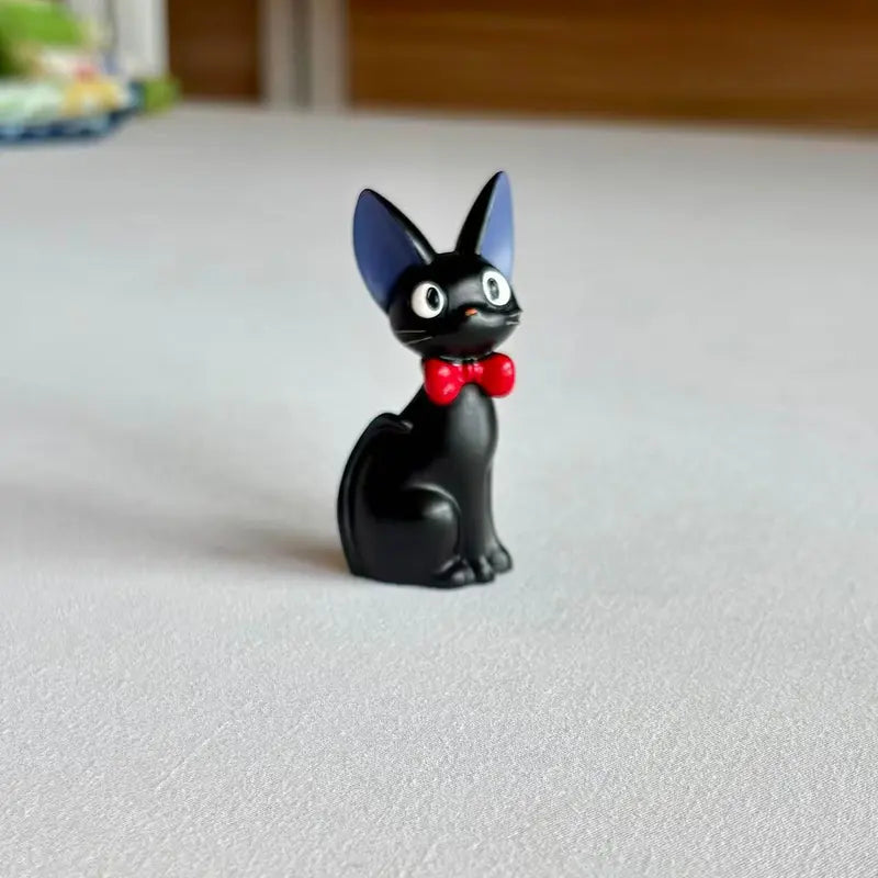 Resin black cat figurine for home decor Figure