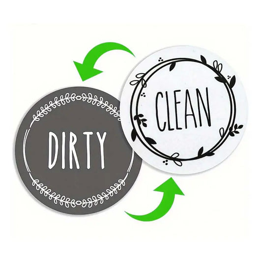 1 Pc Clean Dirty Magnet For Dishwasher,Dirty Clean Dishwasher Magnet,Clean Dirty Sign,Kitchen Organization,Home Essentials,Strong Magnet,Reversible/Double Sided,Dishwasher Magnet,Funny Kitchen Gadgets, Black ,Cute Kitchen Gadgets, Home Decor, Magnetic