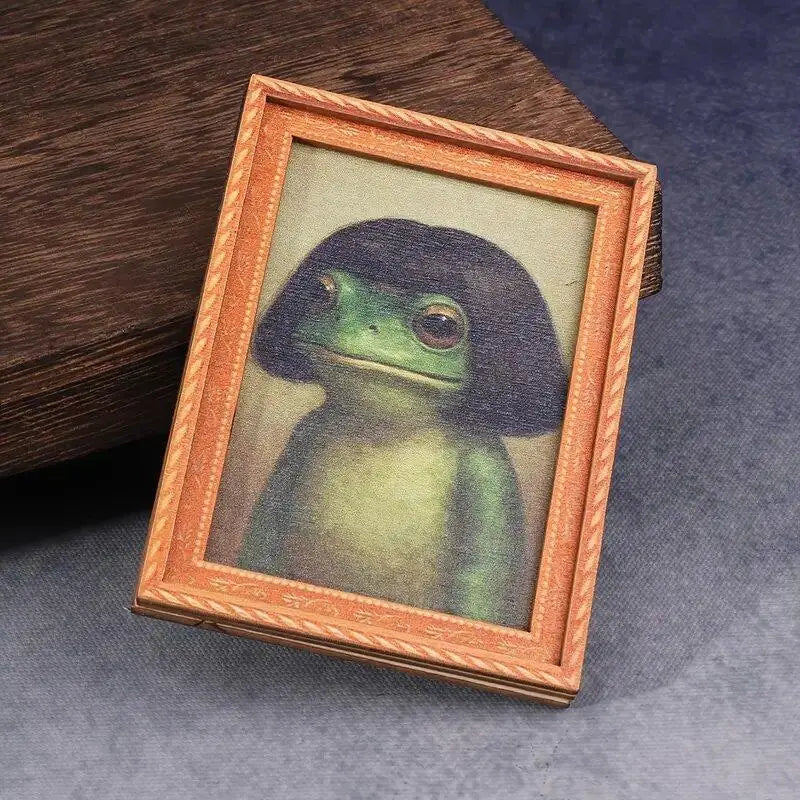 Funny Bob Haircut Frog Fridge Magnet - Weirdcore Decoration, Unique Decor, Cute Magnets for Fridge, 2026 Graduation Gift for Class of 2026, Sassy Keepsake, summerwins, Home & Kitchen Supplies, Party Gift