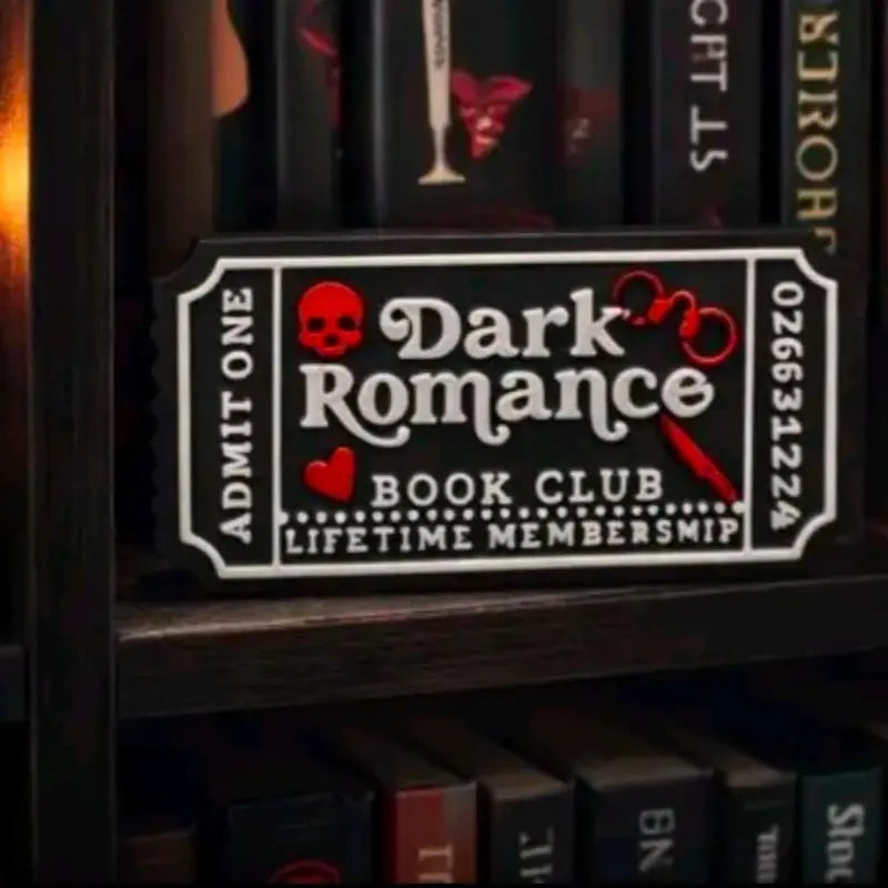Dark Romance Book Trope Ticket Magnet