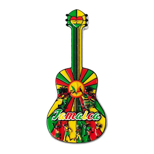 Decorative Fridge Magnets - Resin Refrigerator Decorating Magnets with Comic, Sporty Street, Irregular Animal, Animals & Nature, Jamaica Reggae Music Designs, All Ages Gift for Home Kitchen, Work Souvenir Memorabilia