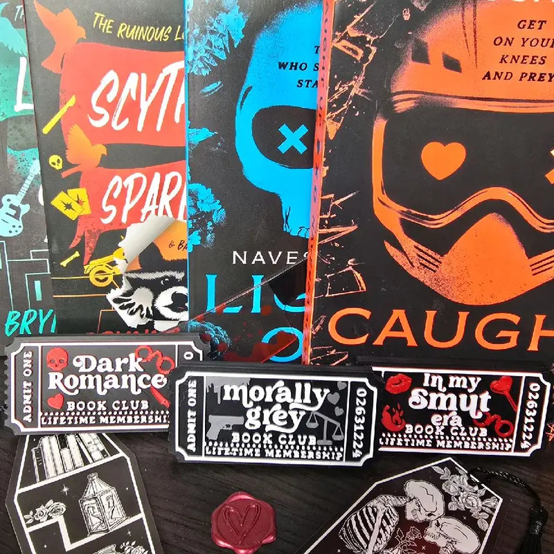 Dark Romance Book Trope Ticket Magnet
