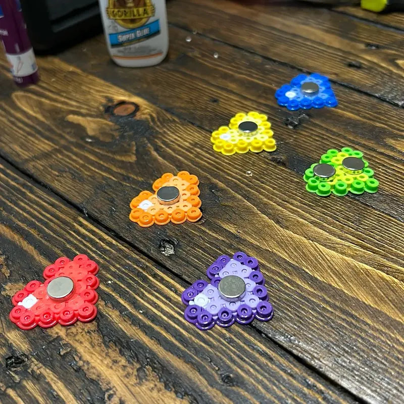 Mini heart magnets Decor