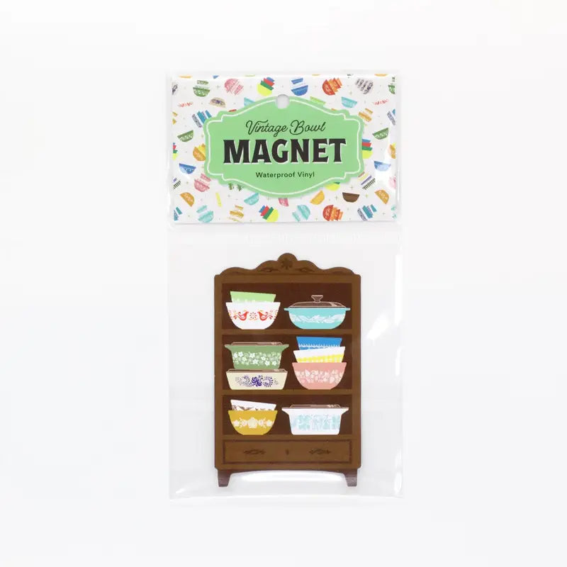 Retro Kitchen Hutch Refrigerator Magnet Vinyl Waterproof Home Decor Decoration for Kitchen Decor