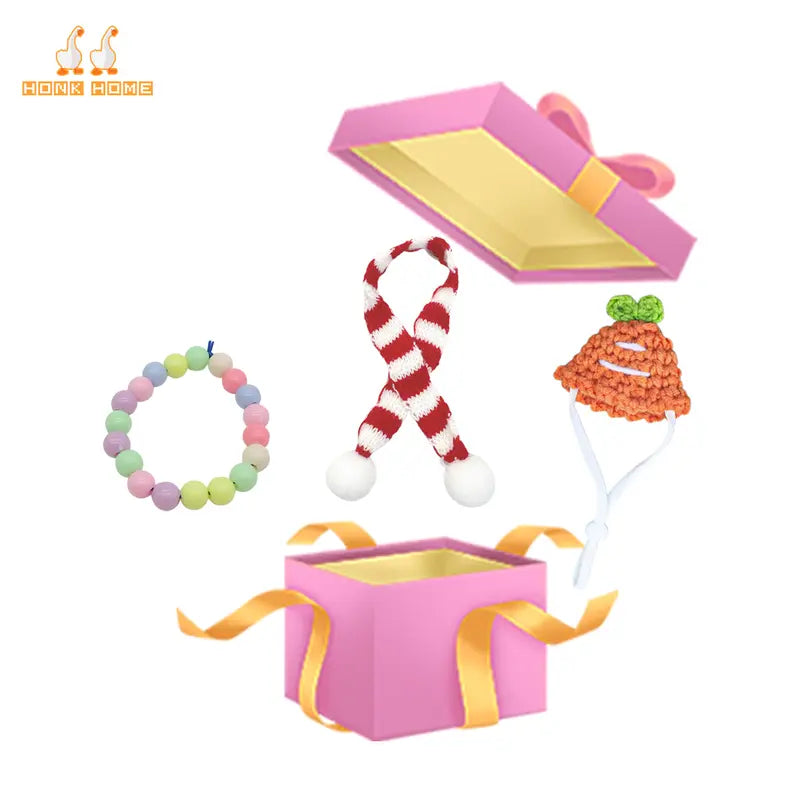 7-Inch Magnetic Desk Goose Accessories, Lightweight Mini Attachments, Cute Photo Ornaments, DIY Specialty Toys & Hobbies Decorative Gifts
