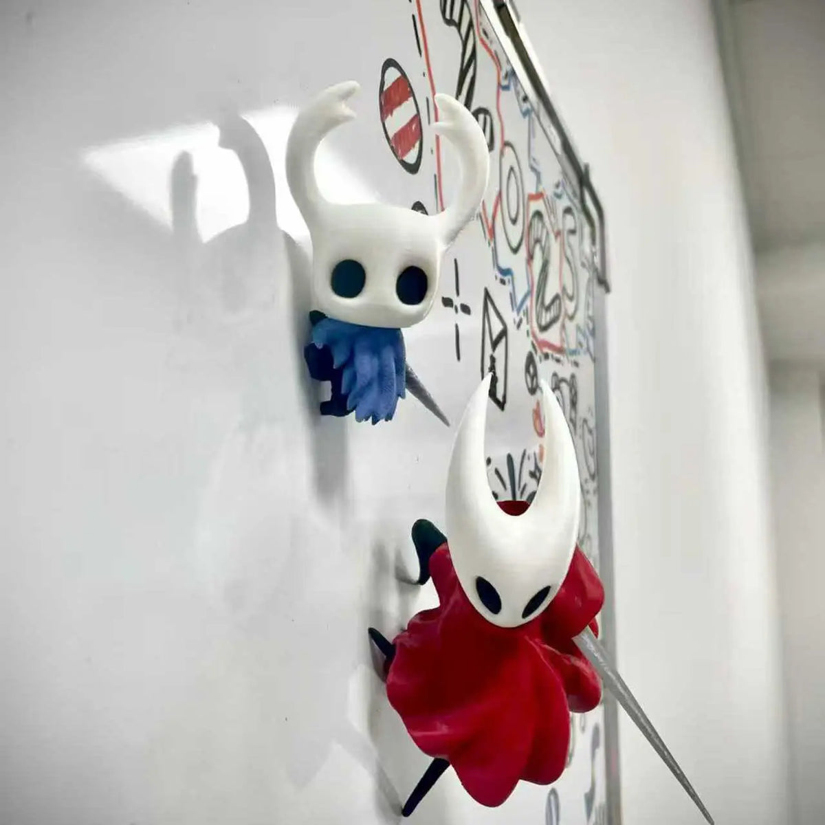 Hollow Knight Magnetic Fridge Magnets  - Refrigerator Decorating Magnet Cute Desk Decor Collectible Souvenirs, Magnetic Item, Perfect Gift for Friends & Gamers, Black Friday Deal: Ideal Halloween/Christmas/New Year Present